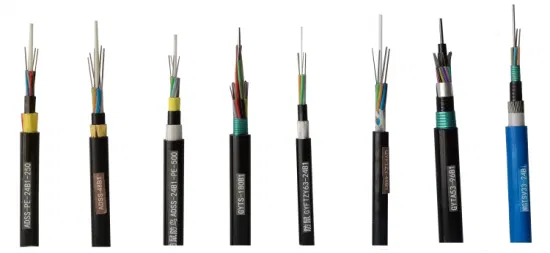 Fibra óptica para exteriores ADSS Opgw GYTA53 4 6 12 24 48 Core Comunicación Metro Cable de fibra óptica monomodo Precio